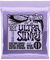 Encordadura Ernie Ball Burly Slinky Guitarra Eléctrica .010-.048 2227