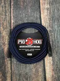 Cable para Microfono Black-blue 6.10mt Xlr-xlr Pig Hog
