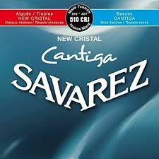 Encordadura Savarez Cristal Cantiga Guitarra Clásica Tensión Mixta