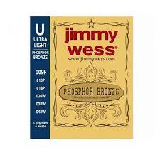 Encordadura Jimmy Wess Guitarra Acústica Fósforo Bronce .009