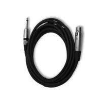 Cable para Microfono Senc. Canon-plug 6,3 7,6m