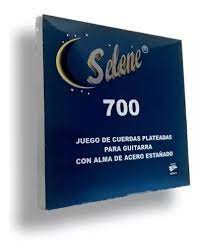 Juego de Cuerdas Guitarra Clásica Acero Liso Entorchado Plateado Selene 700