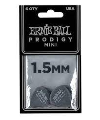 Puas Ernie Ball "prodigy Mini" 1.50, Negro (6 Pzas.) 9200