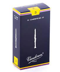 Caja de Cañas Clarinete Sib 3 Vandoren