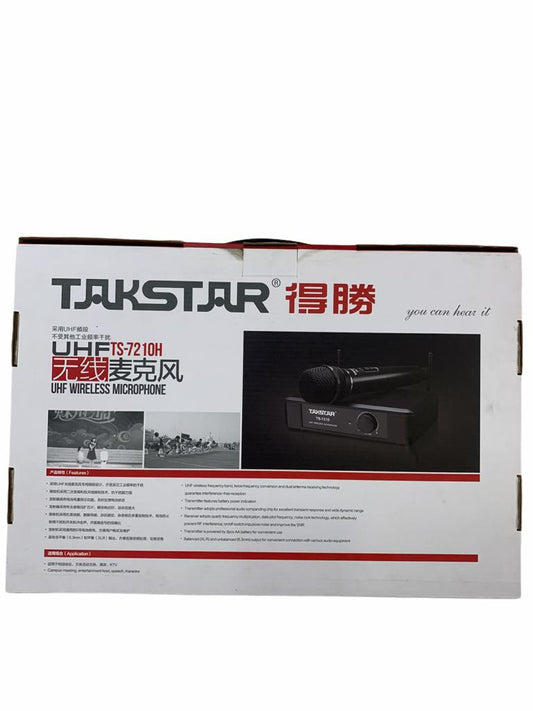 Microfono Inalambrico Uhf Takstar Ts-7210p