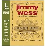 Encordadura Jimmy Wess Guitarra Acústica Bronce .011-.052
