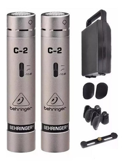 Condensador de Microfonos Behringer Mod: C-2