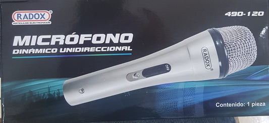 Micrófono Dinámico Unidireccional Mod: