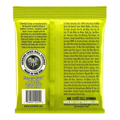 Encordadura Ernie Ball Guitarra Eléctrica Regular Slinky Verde .010-.046
