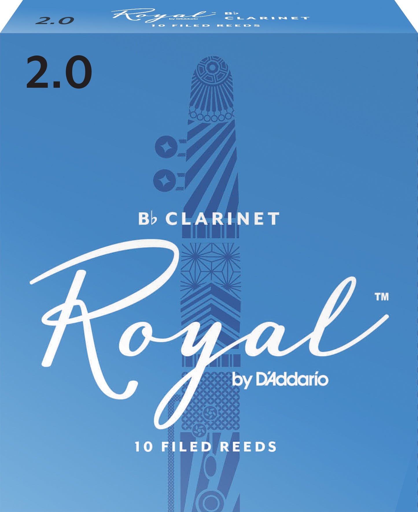 Caja de Cañas Clar. Sib 2 Rico Royal