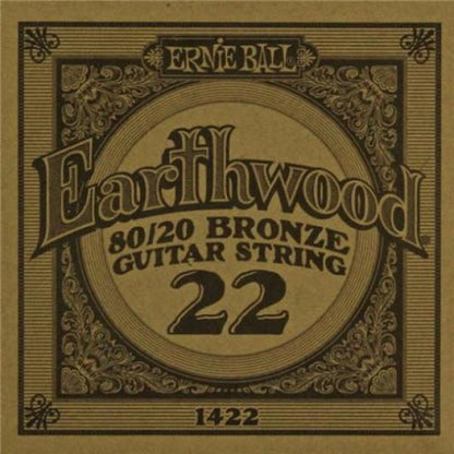 Cuerda Suelta Ernie Ball Guitarra Acústica Earthwood Bronce .022