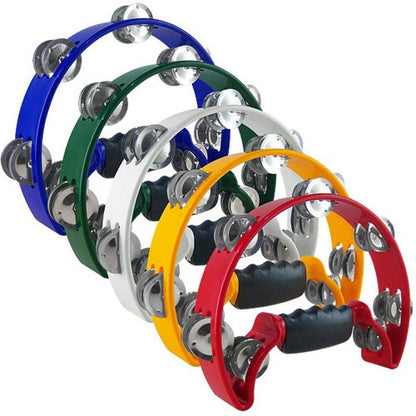 Pandero Alice Media Luna Sencillo Color Blanco